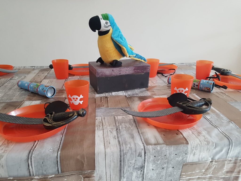 Piratenfeesttafel